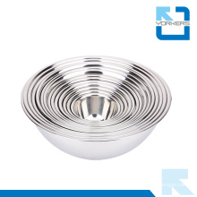 High Quality Multi-Size SGS Stainless Steel Deep Mixing Bowl Set